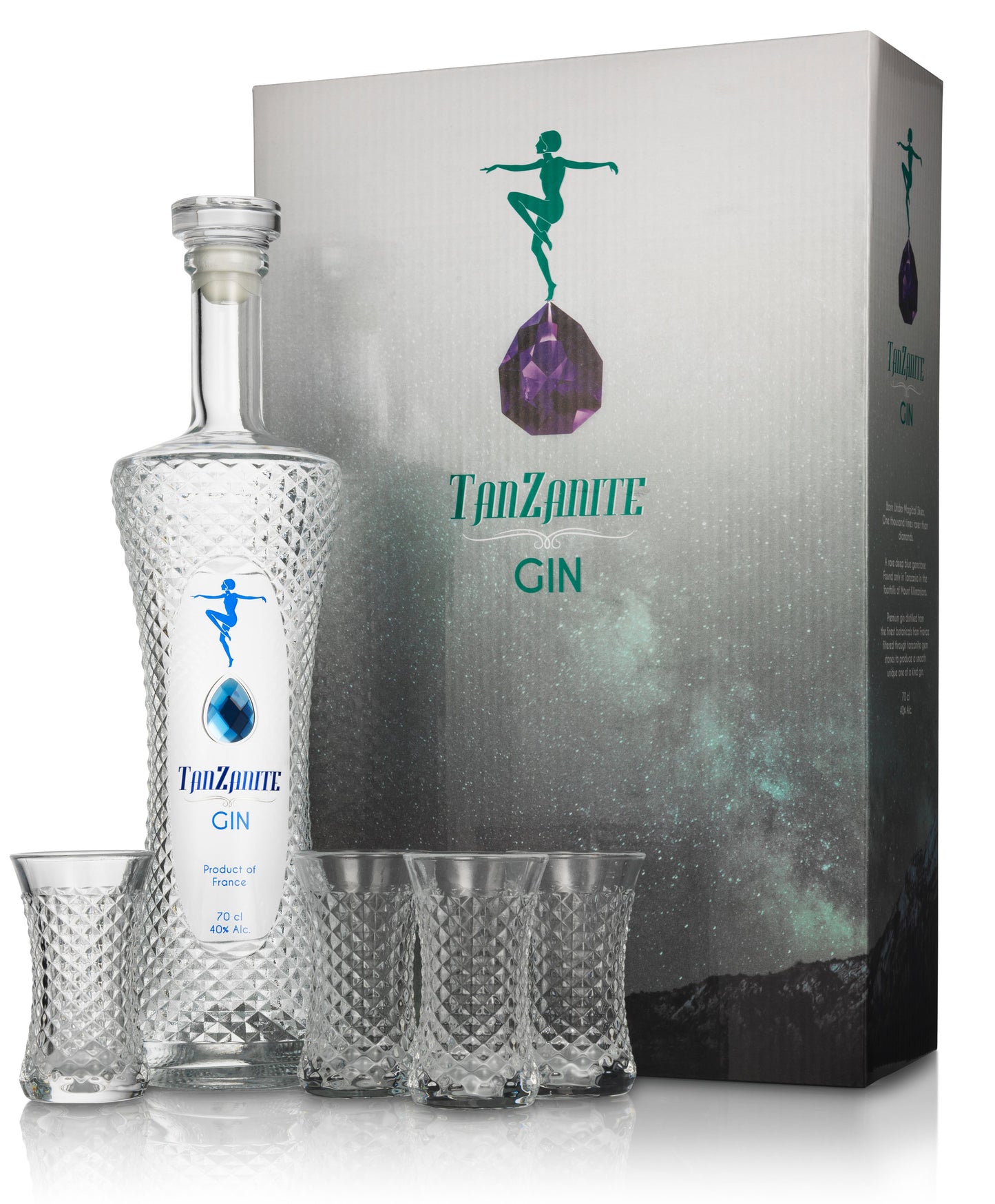 Tanzanite Gin Gift Set
